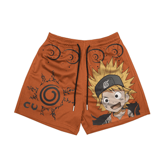 Naruto Gym Shorts - Clan Undou